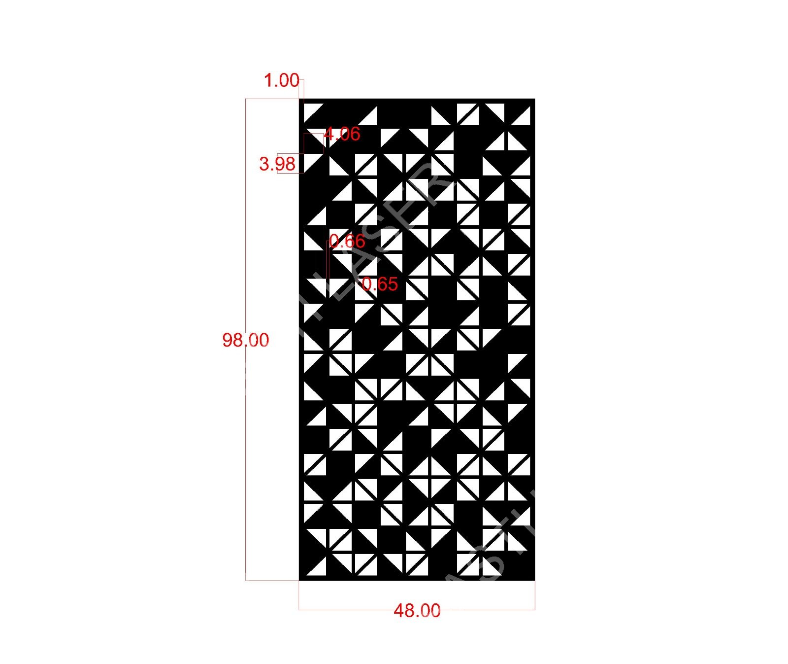 Geometric Designs CNC Laser Cutting Design - G-029.jpeg - Sasti Laser Namakkal